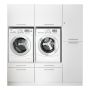 Pesukonekaappi Respekta Clara 2 kpl + 2-ovinen kaappi