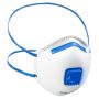 FFP2-hengityssuojain venttiilillä Wolfcraft 15 kpl/pkt