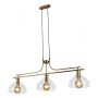 Riippuvalaisin Searchlight Margarita 3-os messinki 110 x 25 x 120 cm