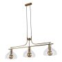 Riippuvalaisin Searchlight Margarita 3-os messinki 110 x 25 x 120 cm