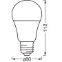 LED-lamppu Osram Smart+ WiFi E27 9 W 806 lm RGBW 2700-6500 K 1 kpl/pkt