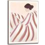 Sisustustaulu Reinders Striped Figure 50 x 70 cm