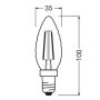 LED-lamppu Osram Superstar CLBW DIM E14 1,8 W 250 lm 2700 K kirkas 1 kpl/pkt
