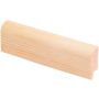 Jalkalista Maler 15 x 44 x 2700 mm Mänty Puuvalmis