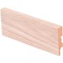 Jalkalista Maler R2 12 x 58 x 2750 mm MDF Valkolakattu Tammi