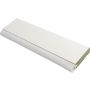 Tiivistelistapaketti oveen Maler Kantti valkoinen 10 x 35 x 2070 mm