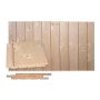 Sisustuspaneeli Maler SPA STS-3 14 x 95 x 2700 mm Kuusi Puuvalmis