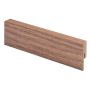 10 kpl Jalkalista Maler R2 MDF MR Lam pähkinä 14 x 42 x 2800 mm