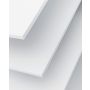 Melamiinilevy Valkoinen 16 x 285 x 2750 mm