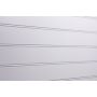 Helmipaneeli AURE puhtaanvalkoinen 15 x 120 x 4200 mm