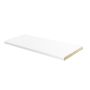 Kynnys Maler sileä HDF laminaatti valkoinen 9 x 92 x 1890 mm