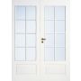Pariovi Swedoor Style 42 8 + 8 -ristikolla Kirkas 15 x 21 Oikea