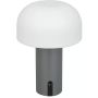 Ladattava pöytävalaisin Starlux Pisa RGB harmaa