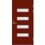 Ulko-ovi Swedoor Function F2090 W53 Tiilenpunainen 10 x 21 Oikea