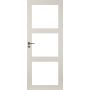 Massiivikehysovi Swedoor Unique 507 Valkoinen Kirkas lasi 8 x 21