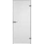 Lasiovi Swedoor Bath Satiini+ 8 x 21 Valkoinen Lukittava