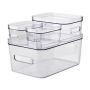 Säilytyslaatikkolajitelma SmartStore Clear Compact 4-pack