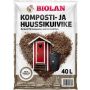 Komposti- ja huussikuivike Biolan 40 l turpeeton