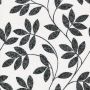 Kuitutapetti Sandudd Rolleri 11 Lehdet Musta/Valkoinen