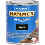 Metallimaali Maston Hammer Smooth Musta 750 ml
