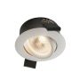 LED-alasvalo Airam Compact Tilt IP44 5W/830 36D DIM WH