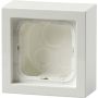 Pinta-asennuskotelo ABB Valkoinen