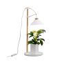 Kasvivalaisin Airam Lily Valkoinen/Puu
