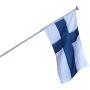 Suomen lippu Flagmore 125 x 204 cm