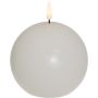 LED-pallokynttilä 3D liekki 10 cm