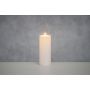 LED-pöytäkynttilä 3D liekki 10 x 25 cm