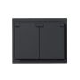 Pistorasia ABB Impressivo 2-os 302ESW-885P IP44 Mattamusta 85 x 100 mm