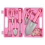 Puutarhatyökalusarja Pink 7-os