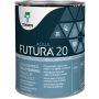 Kalustemaali Teknos Futura Aqua 20 Listavalkoinen 0,9 l
