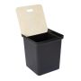 Lajitteluboksi Sini Musta 48 l