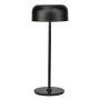 Ladattava pöytävalaisin Aneta Iris Ø 13 x 31 cm Musta