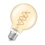 LED-lamppu Osram Vintage 1906 Globe 80 Spiral Filament 60 E27 806 lm 2200K Kulta