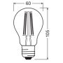 LED-lamppu Osram Star Classic A60 E27 5,9 W 806 lm 2700 K kirkas 2 kpl/pkt