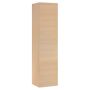 Korkea kaappi Temal 1 ovi oikealla vaalea tammi 30 cm