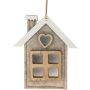 Joulukoriste talo 9 x 11 cm