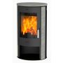Kevyttakka Fireplace Trend musta/harmaa 98,8 x 55,2 cm