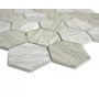 Mosaiikkilaatta Fliesen Hexagon Curio harmaa 32,5 x 28,1 cm