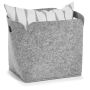 Säilytyslaatikko Zeller harmaa 36 x 28 x 36 cm