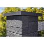 Graniittipaalu Eurostone antrasiitti 10 x 12 x 100 cm