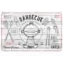 Tabletti Rio Barbecue 44 x 29 cm Valkoinen