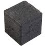 Täytekivi reikälaatalle 8,2 x 8,2 x 8 cm Antrasiitti