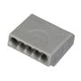Rasialiitin Voltomat harmaa 5 x 2,5 mm² 10 kpl/pkt
