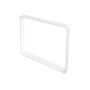 Hyllynkannatin REI 26 x 26 x 3 cm valkoinen