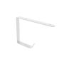 Hyllynkannatin REI 18 x 14,5 x 2 cm koukulla valkoinen