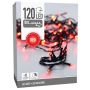 Valosarja 120 x LED 9 m Punainen