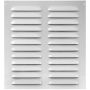 Tuuletusritilä Europlast Valkoinen 260 x 280 mm
